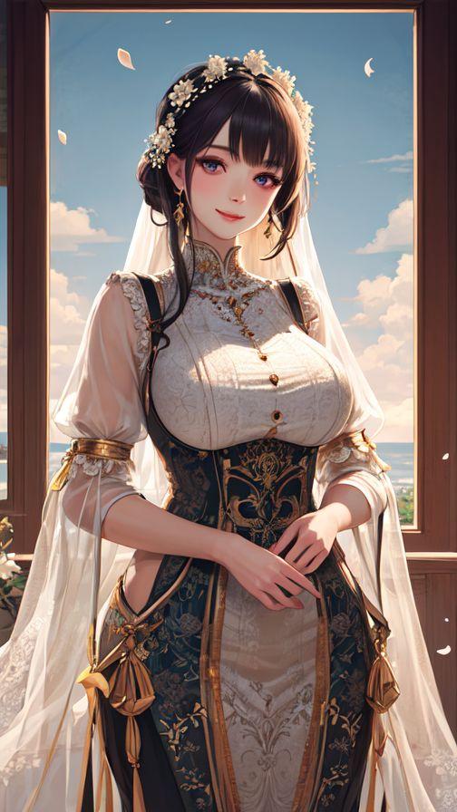 花より美しく21 | の人気AIイラスト・グラビア