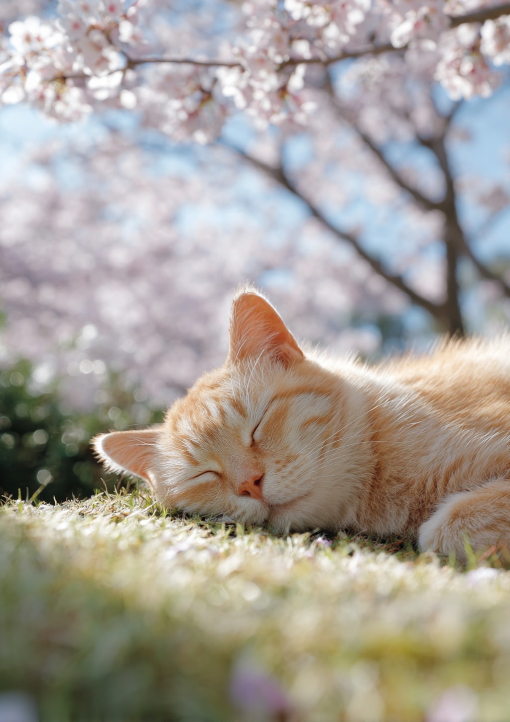 小春日和のお昼ねこ