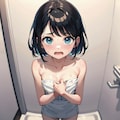 お風呂上がりの女の子 2枚目