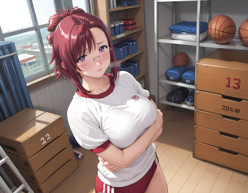 【おねティ】みずほ先生にブルマを履いてもらった