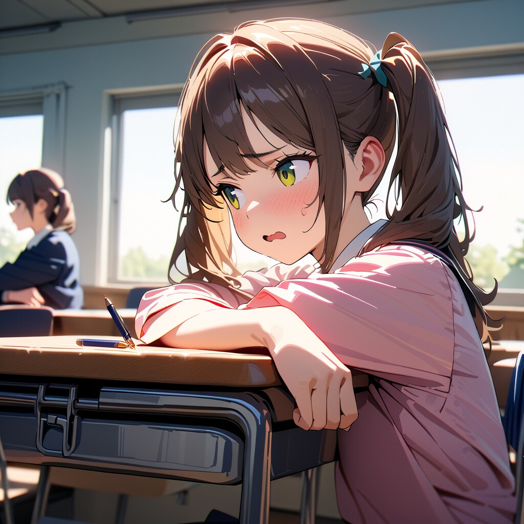 きょ、教科書見せなさいよ！