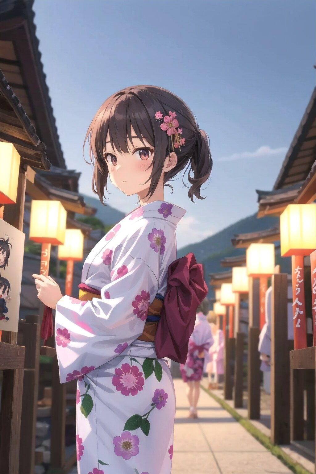 日本語生成：夏祭り | の人気AIイラスト・グラビア