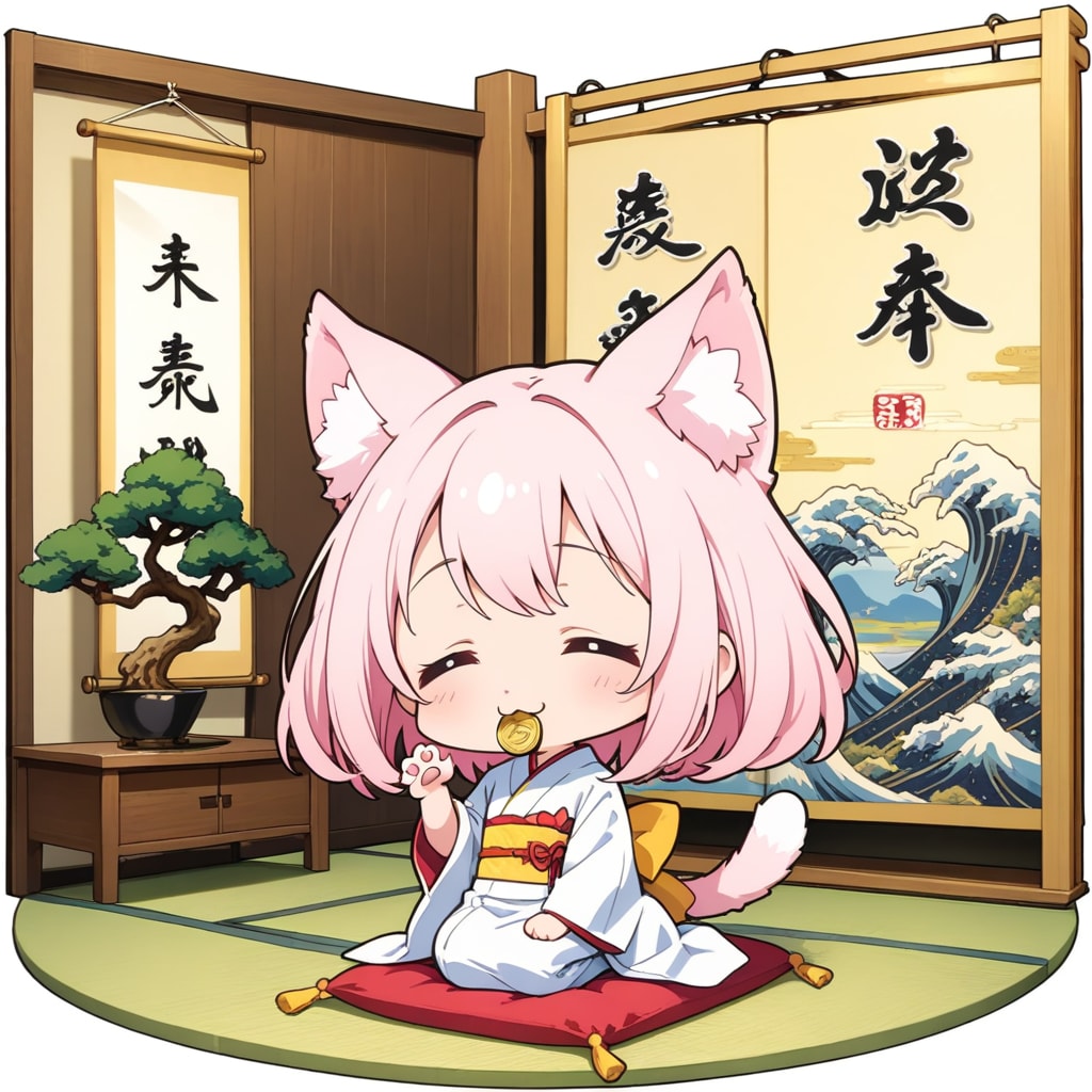 おはようにゃん | の人気AIイラスト・グラビア