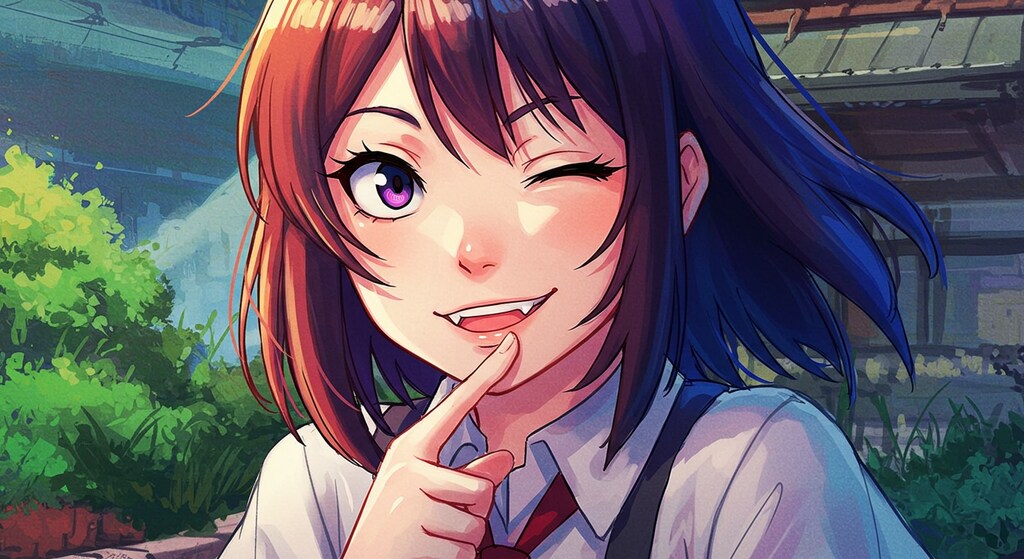 ムカつかせようとして、かわいくなってしまう少女 (バストアップいろいろ12)