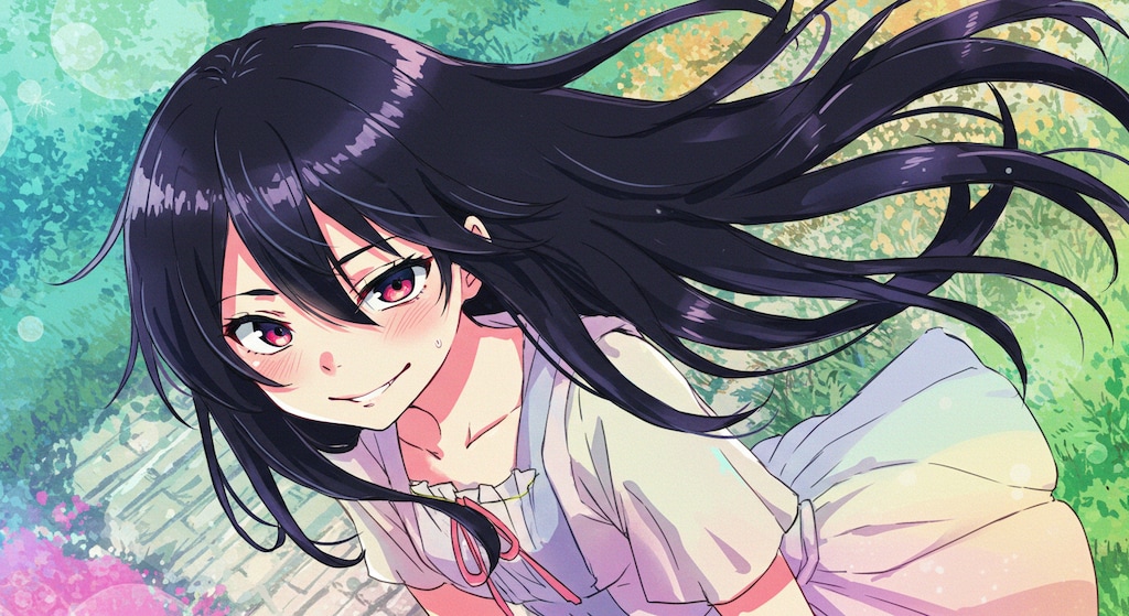 ムカつかせようとして、かわいくなってしまう少女 (バストアップいろいろ12)