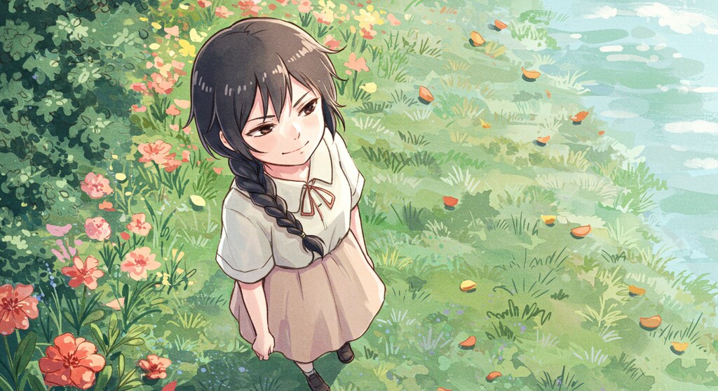 ムカつかせようとして、かわいくなってしまう少女 (バストアップいろいろ12)