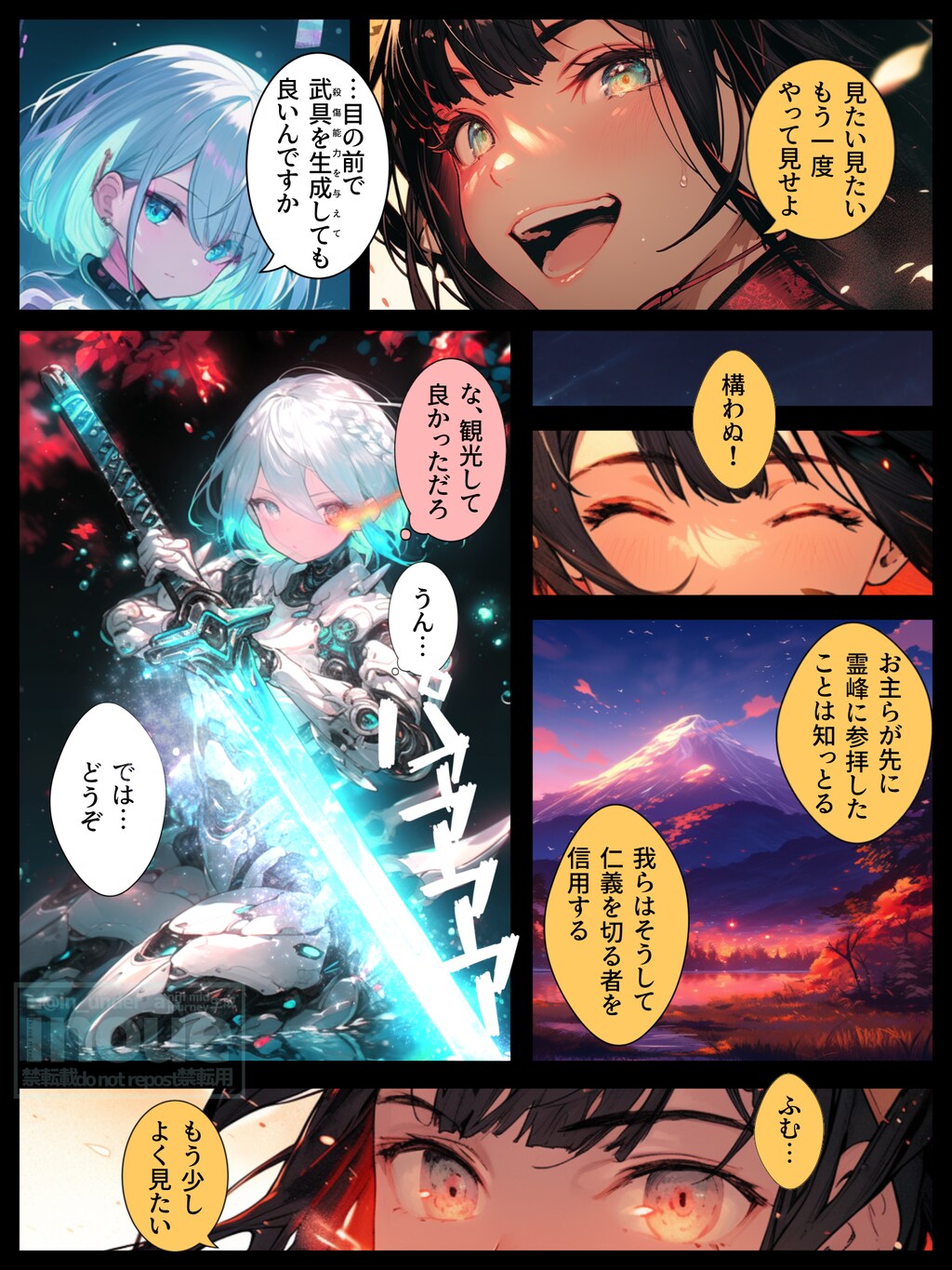 フェンテスの技術とシラクレナの戦技