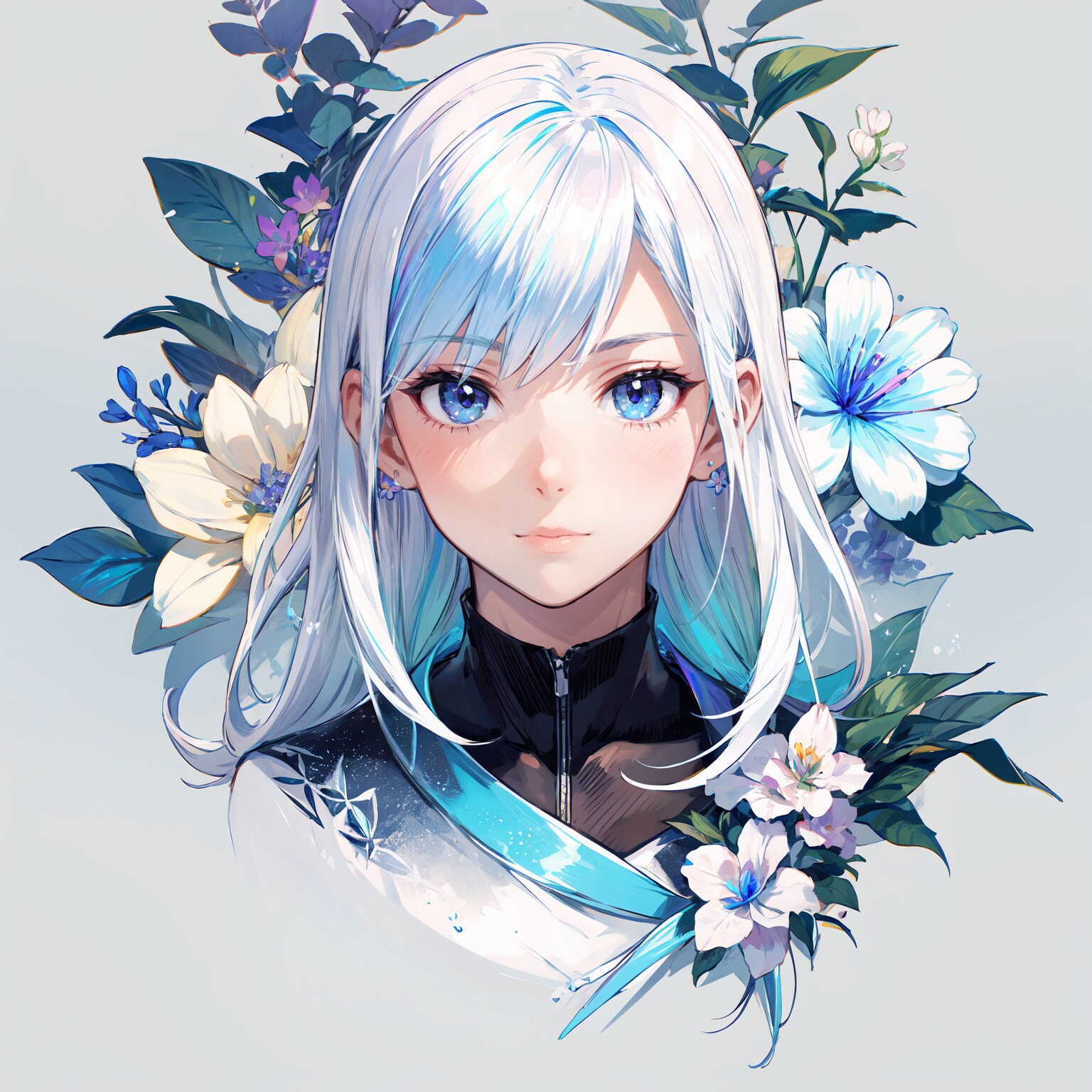 白！