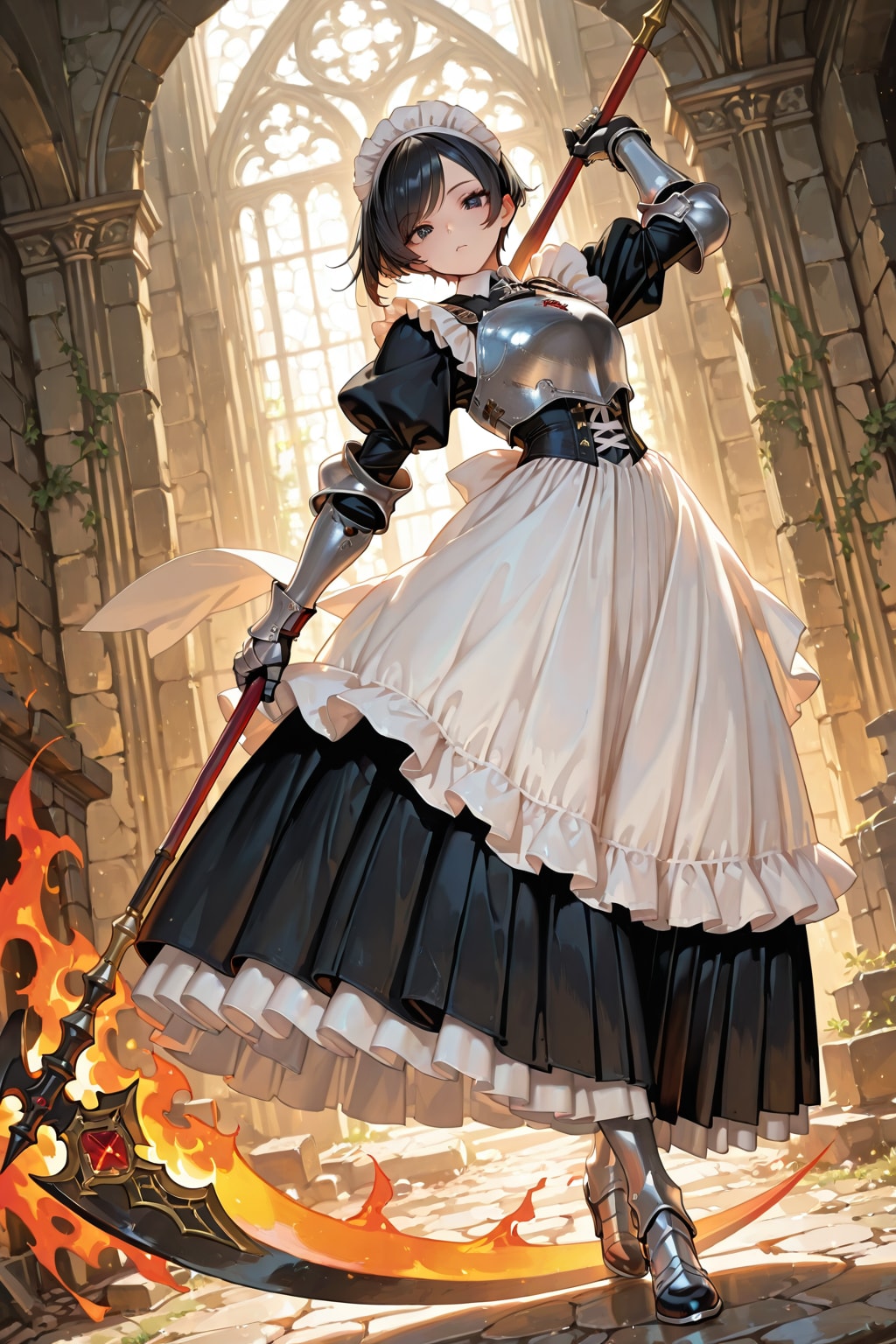 Aine-chan battle maid