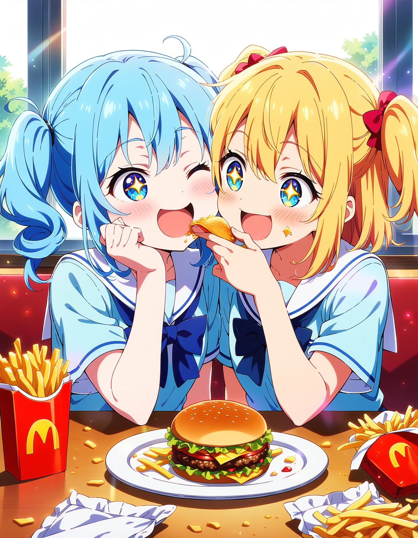 お行儀...