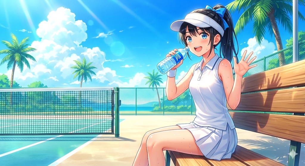 テニス女子（リゾート）