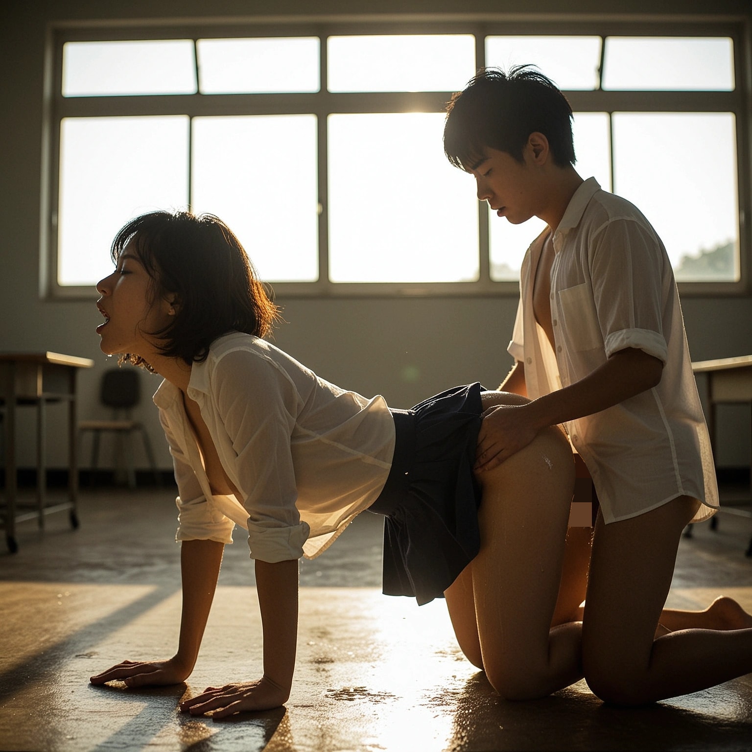 いつも厳しい女先生=じつは優しい13