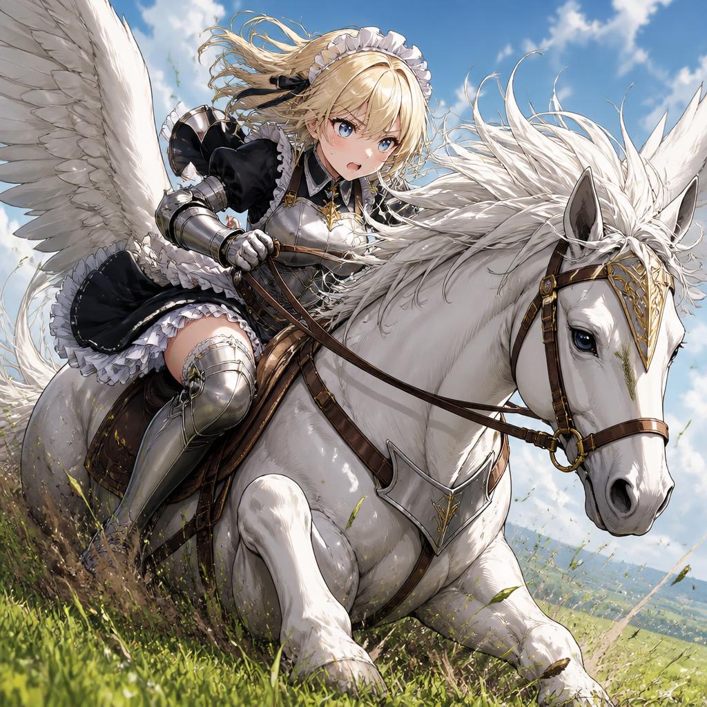 戦闘メイド不時着 | の人気AIイラスト・グラビア