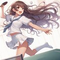パンチラ卓球（Copilot） 10枚目