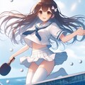 パンチラ卓球（Copilot） 2枚目