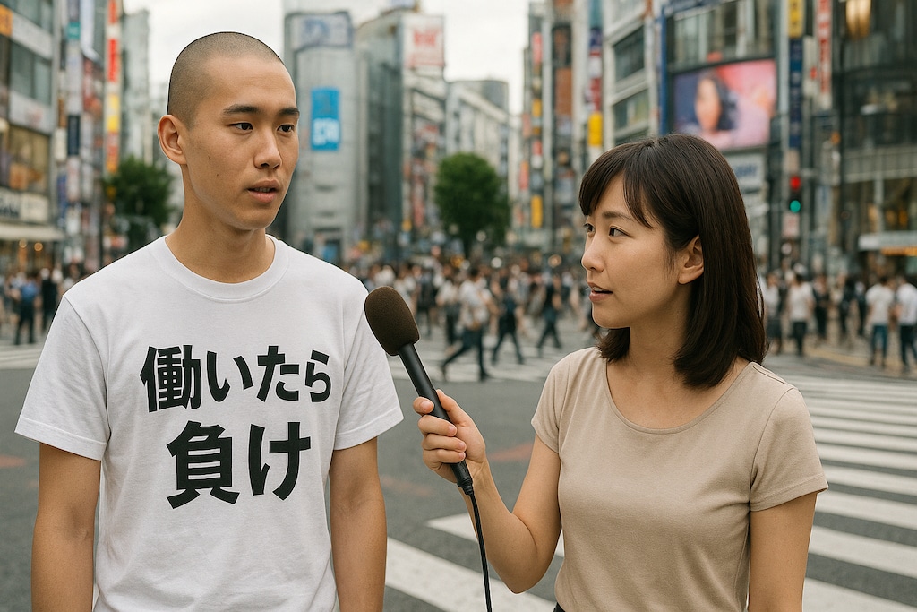 街頭インタビュー