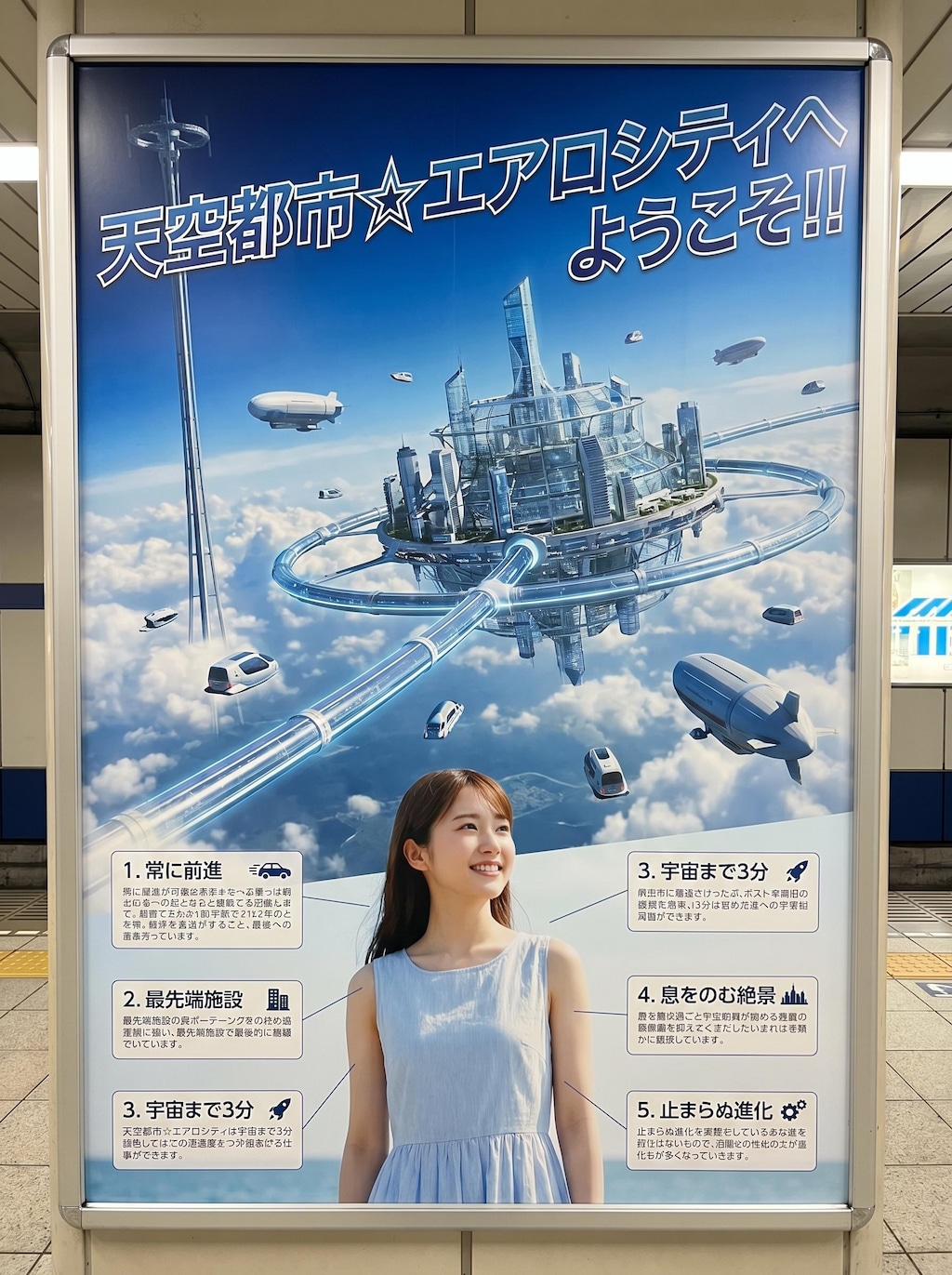 エアロシティへようこそ！。