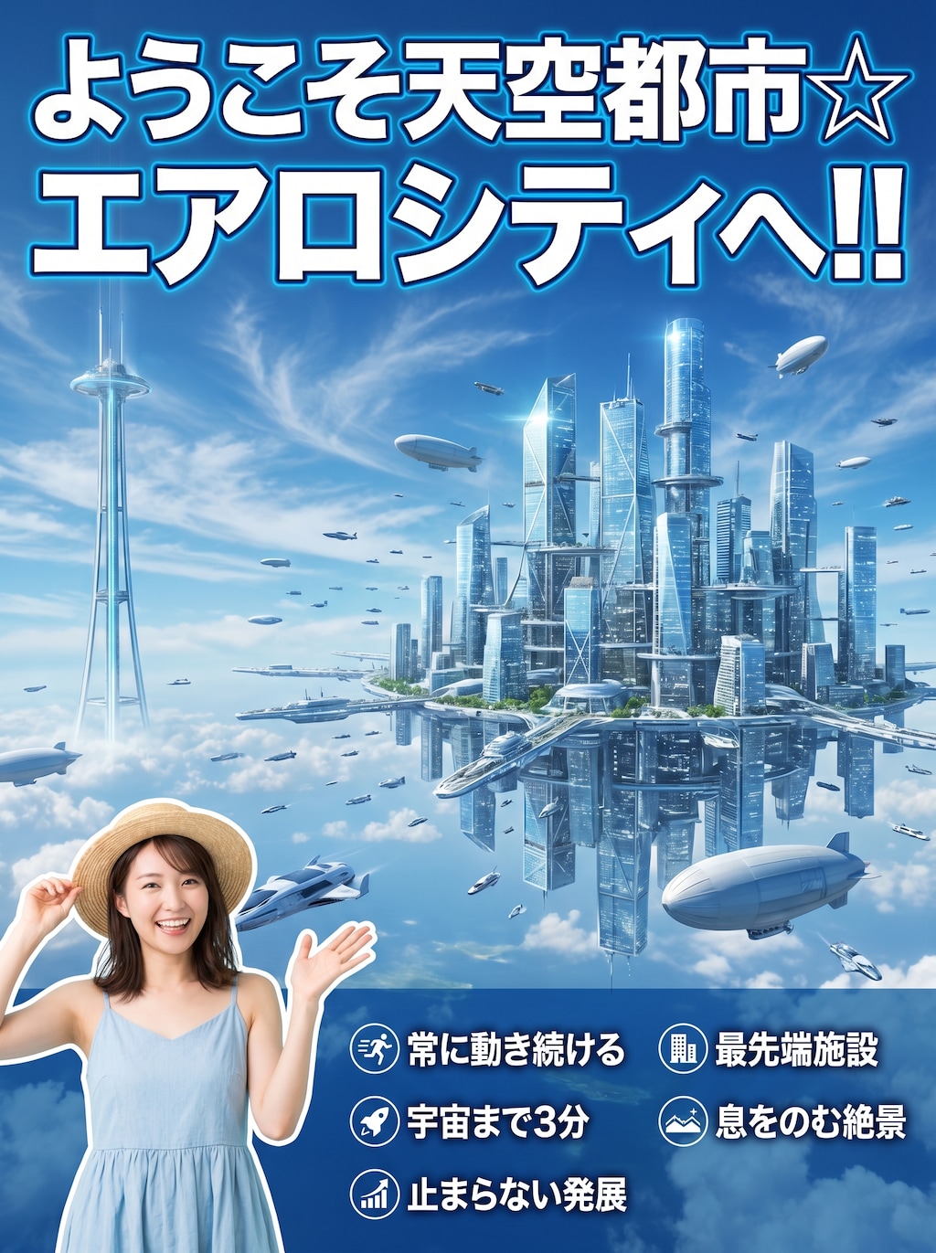 エアロシティへようこそ！。