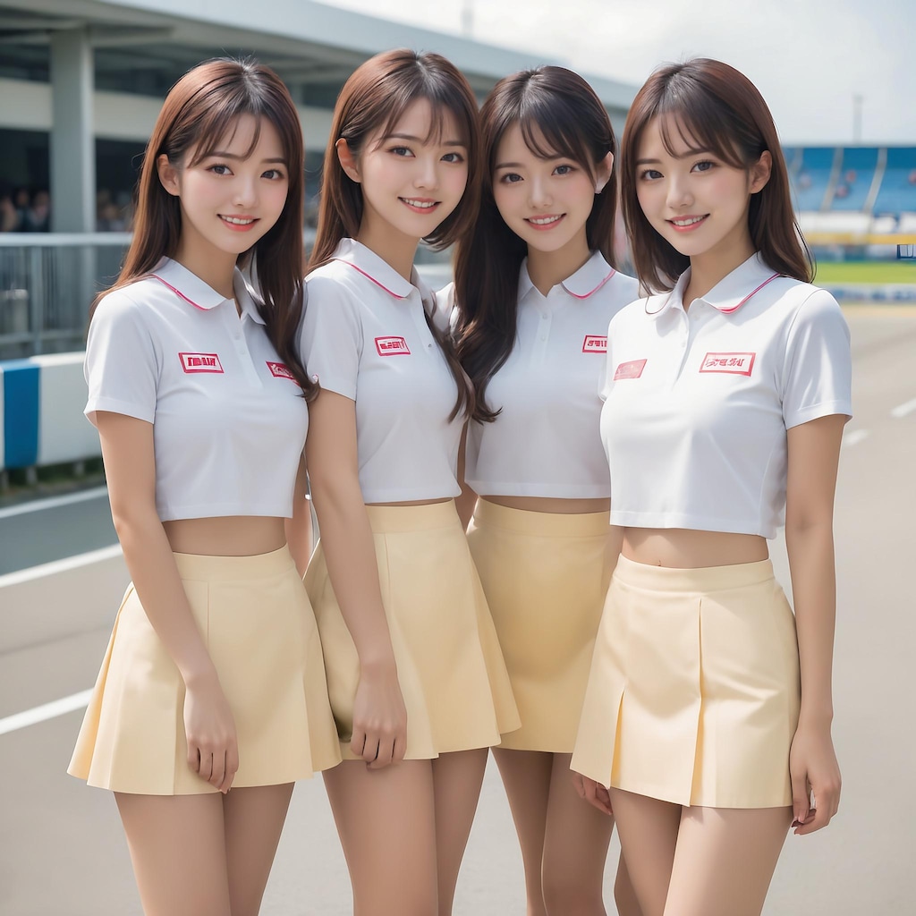 レースクイーン達