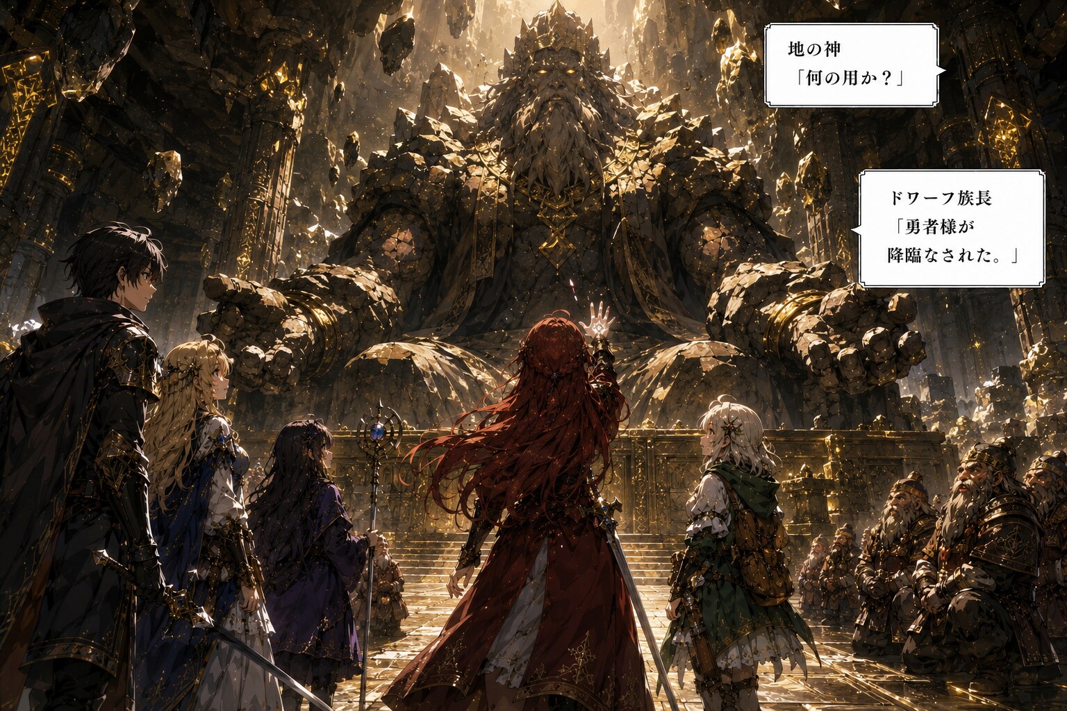 地の神と勇者の挑戦