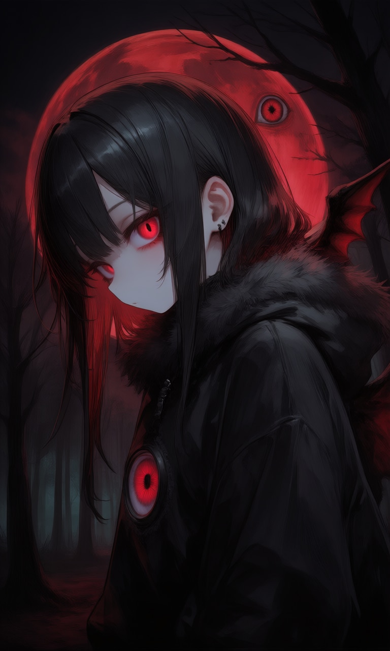 紅い月