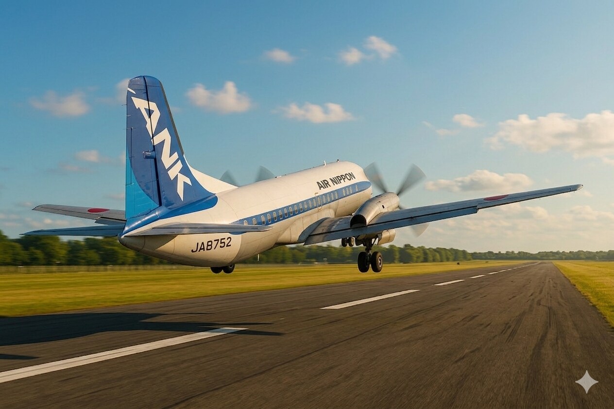 C-46A 天馬とYS11