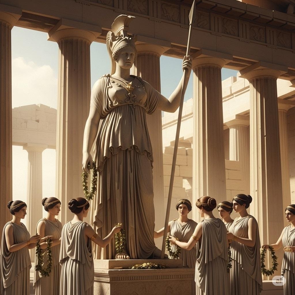 パルテノン神殿（想像図）