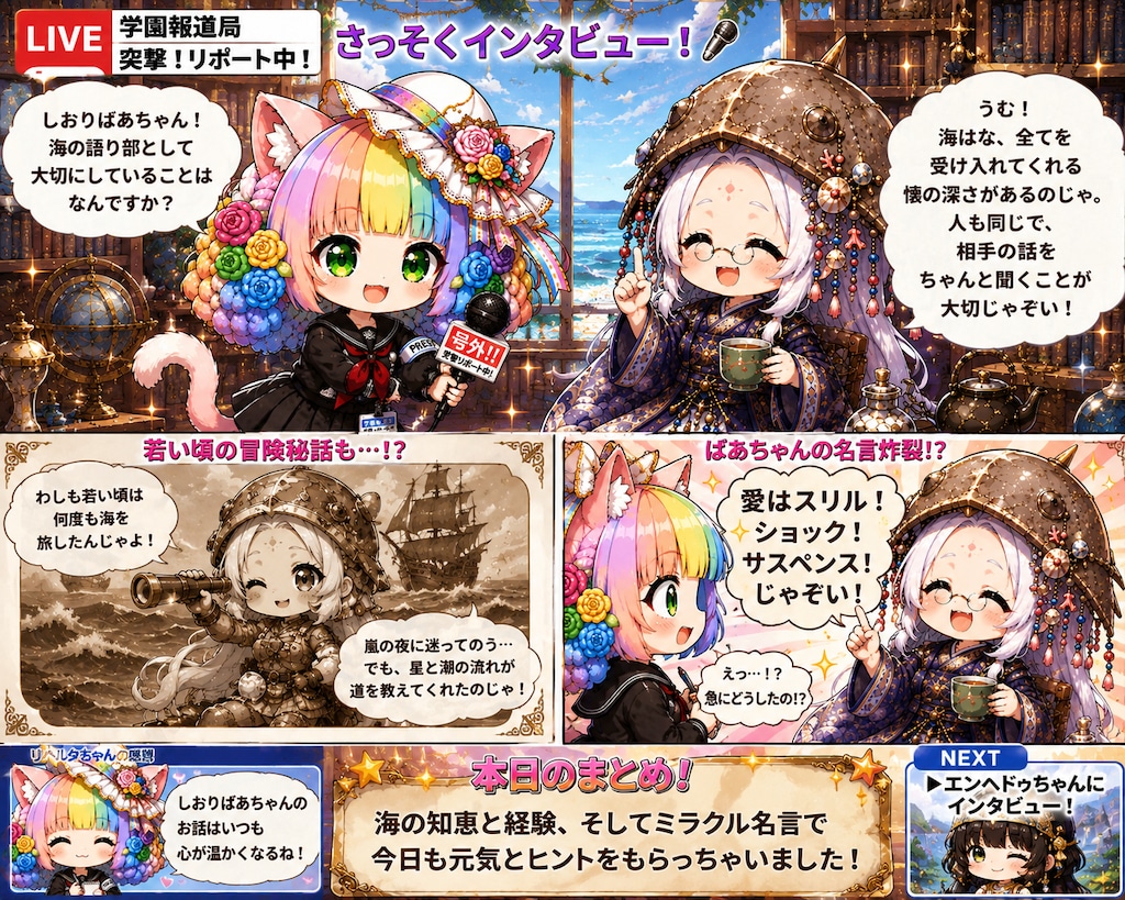 ミラクルばあちゃんしおり ③〜④