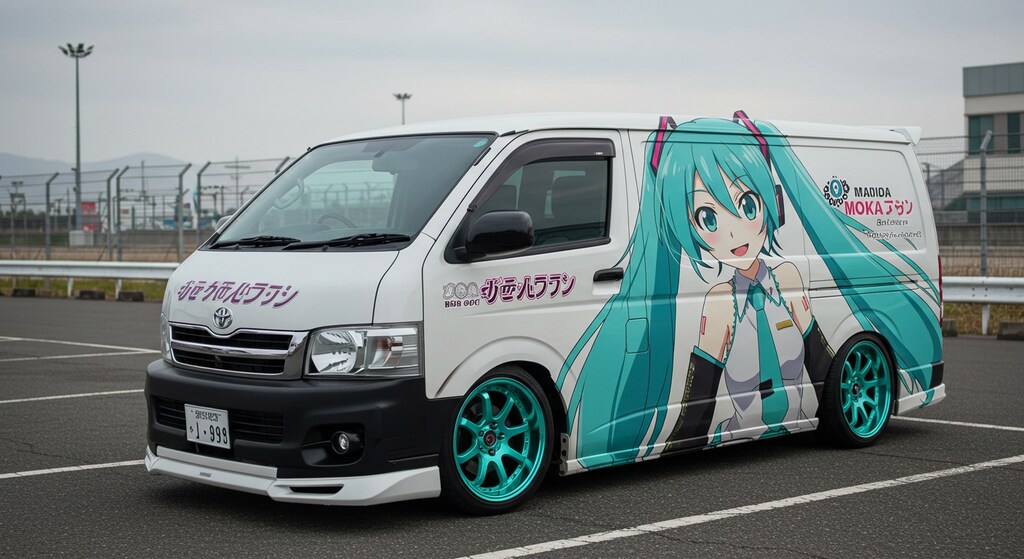 初音ミクハイエース