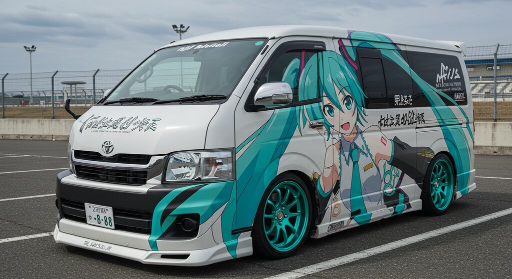 初音ミクハイエース