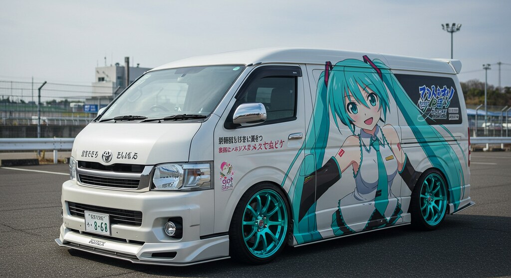 初音ミクハイエース