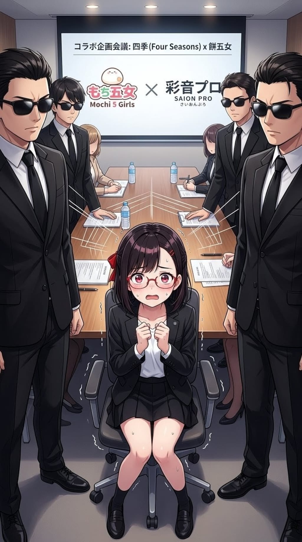 [がぞうどうぞ]ハ◯ターの洗礼を浴びるもちごめマネ