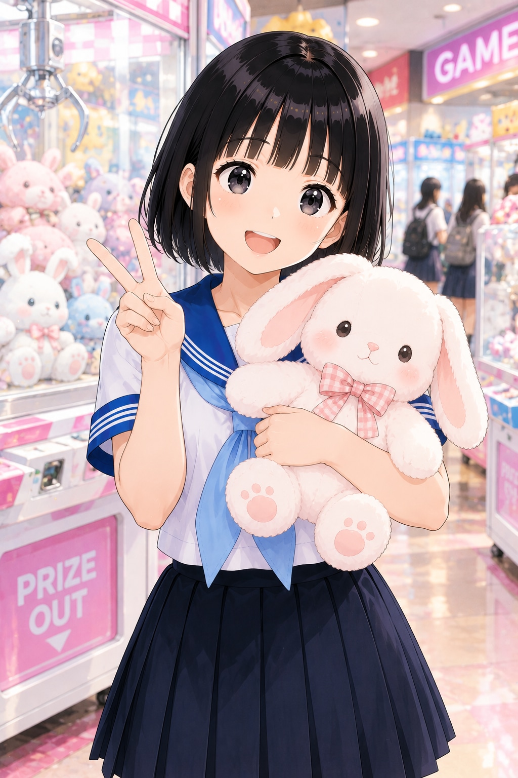 架空制服女子６６　小春ちゃん | の人気AIイラスト・グラビア