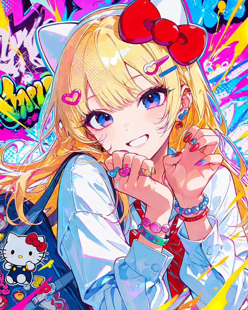 キティちゃん大好きギャル | の人気AIイラスト・グラビア