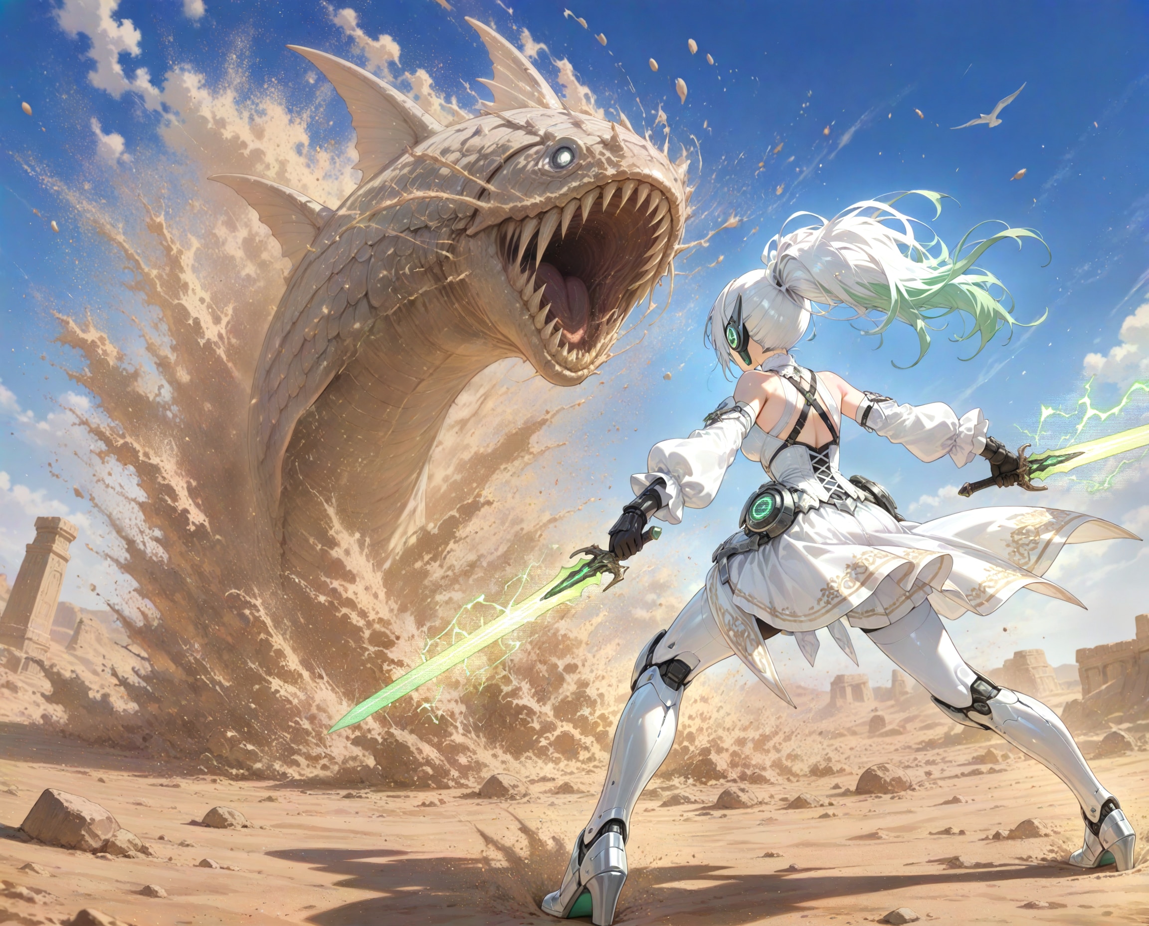 Sandfish Hunt | の人気AIイラスト・グラビア