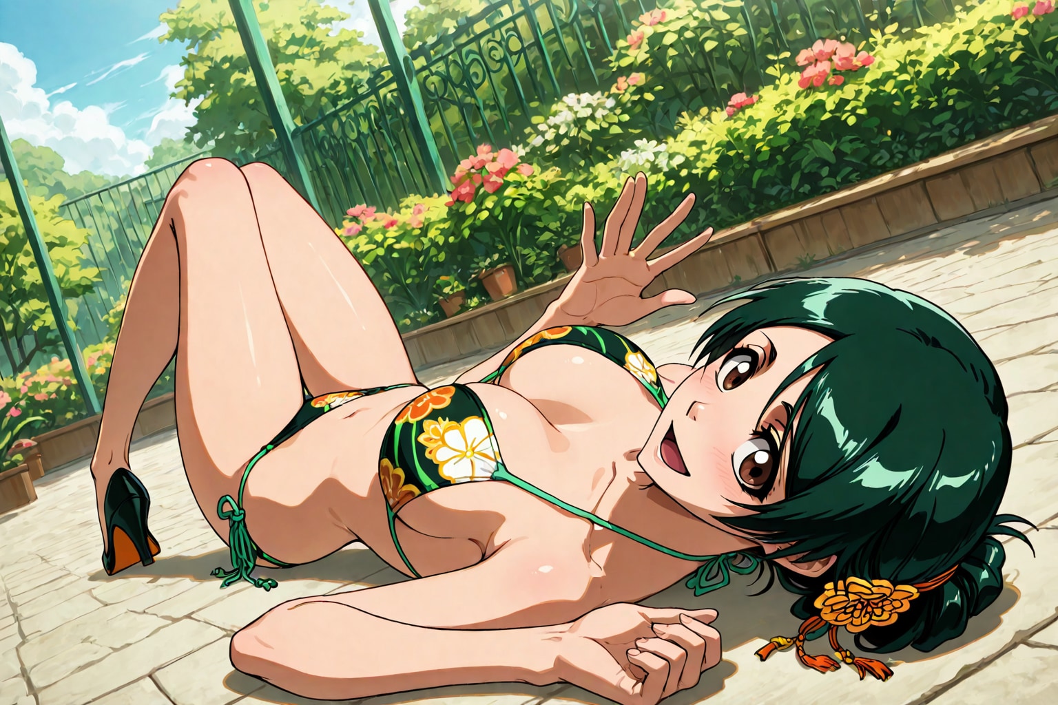 夏なので水着