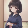 芽以ちゃんの着物姿 9枚目