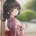 芽以ちゃんの着物姿 6枚目