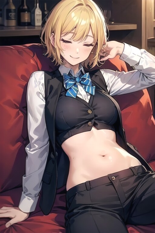 ブリティッシュセクシーバーオーナーのホテルベッド
