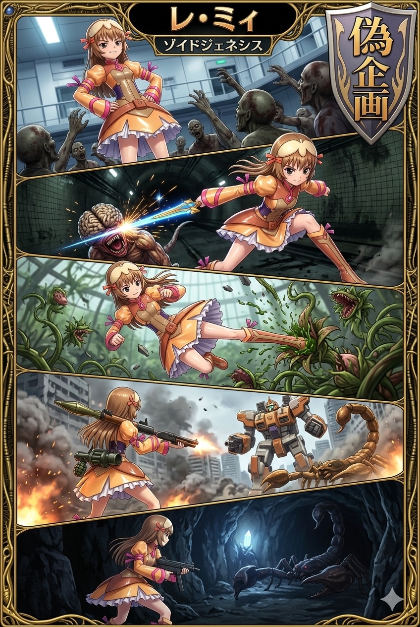 ゾイドジェネシス　レ・ミィ | の人気AIイラスト・グラビア