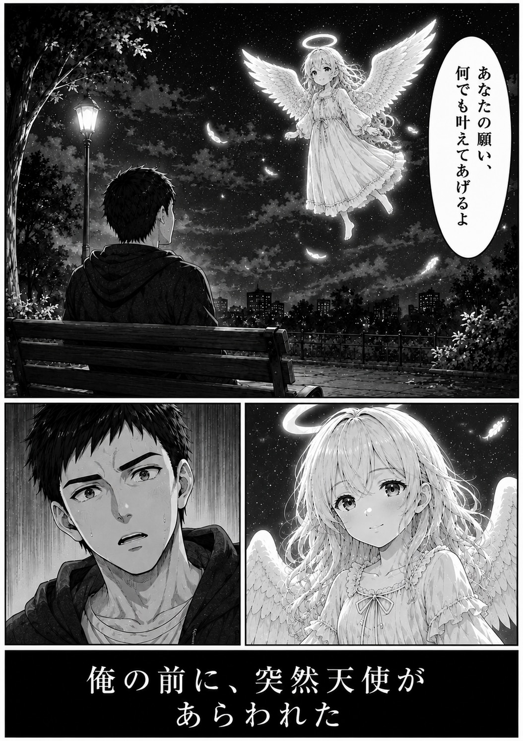 天使の願い【短編漫画】
