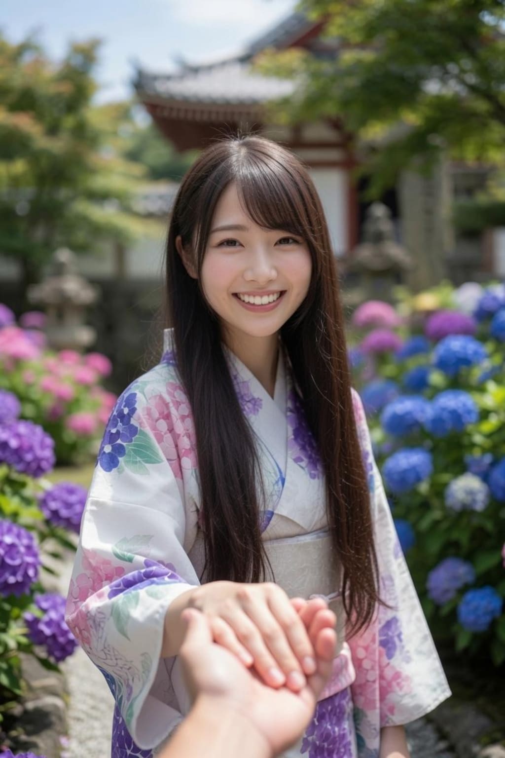 君と行ったあの日の紫陽花寺