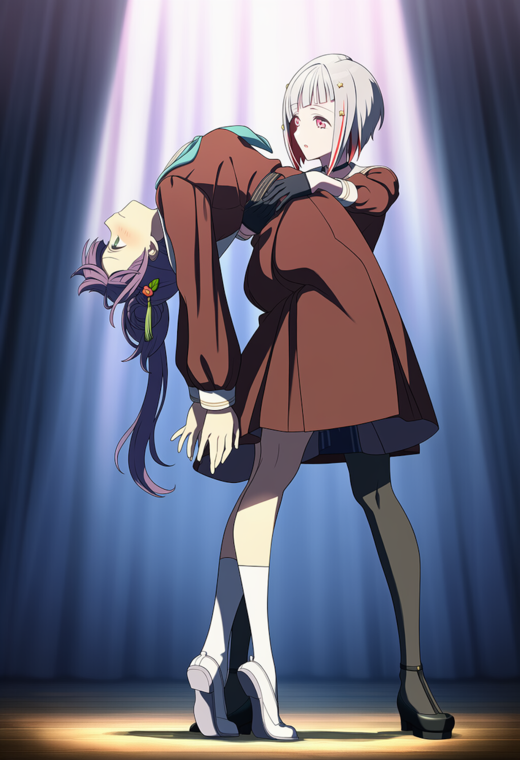 制服　後ろ反り28