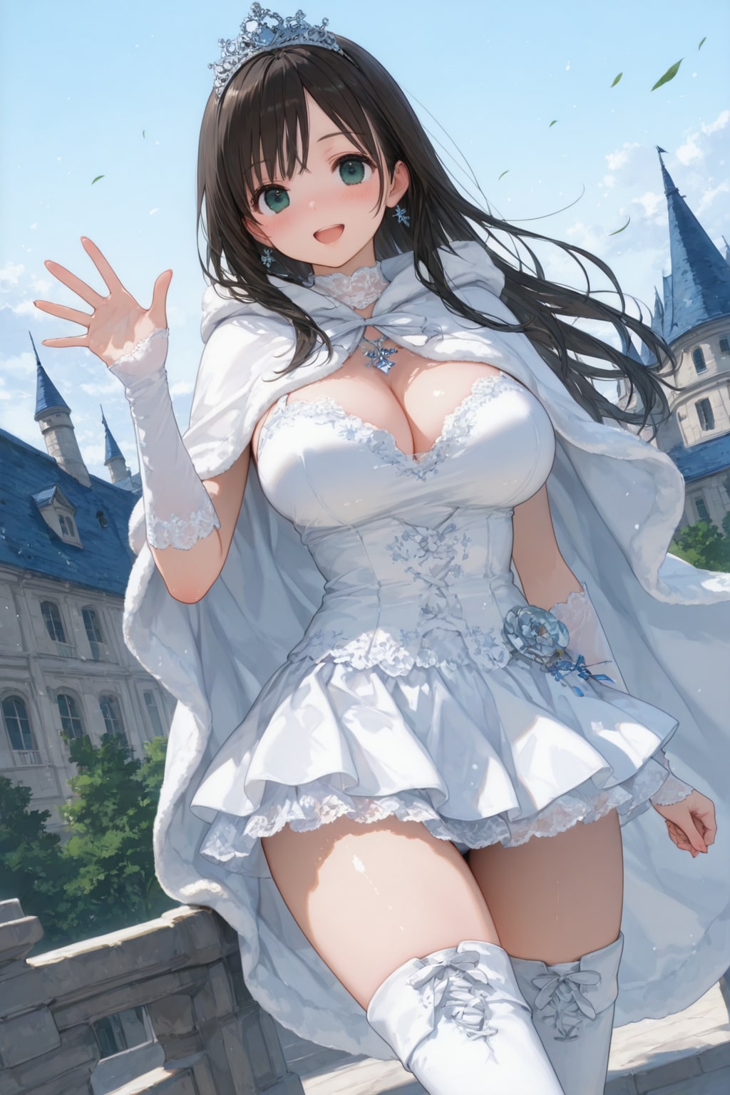 えっちで可愛くて国民の娘として愛される姫様が山賊に拐われてしまった！
