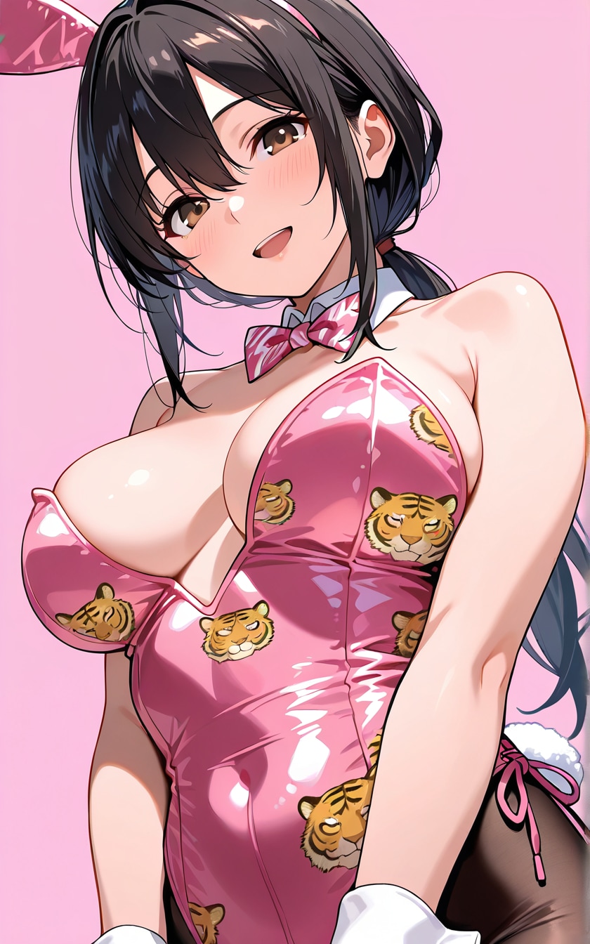 謎の虎柄＆水輝さん