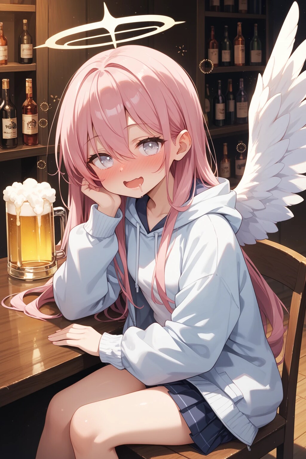 天使　リエニエール　酔っ払い