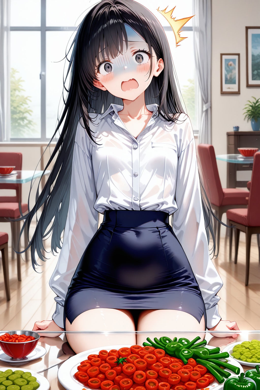 舞ちゃんパニック！！！　　　　　　　　　　　　　　　　るか子ちゃんの おたんこ🍆　 　　　　　　　　　　　 🍩 舞 🍩