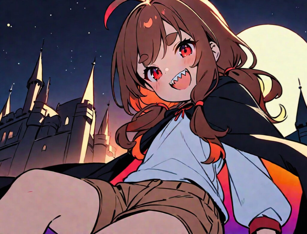 吸血鬼と人間のハーフ