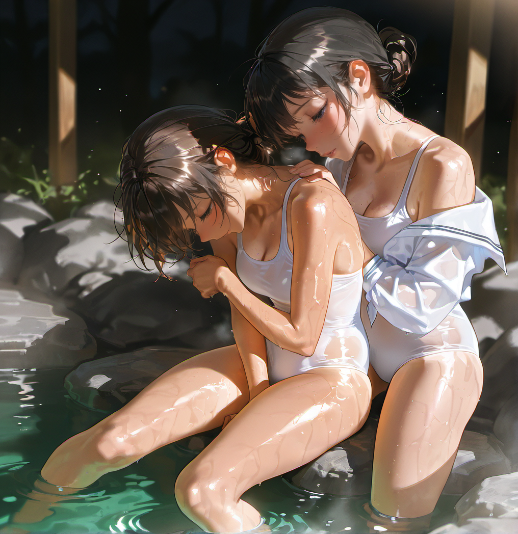 水着で入る温泉