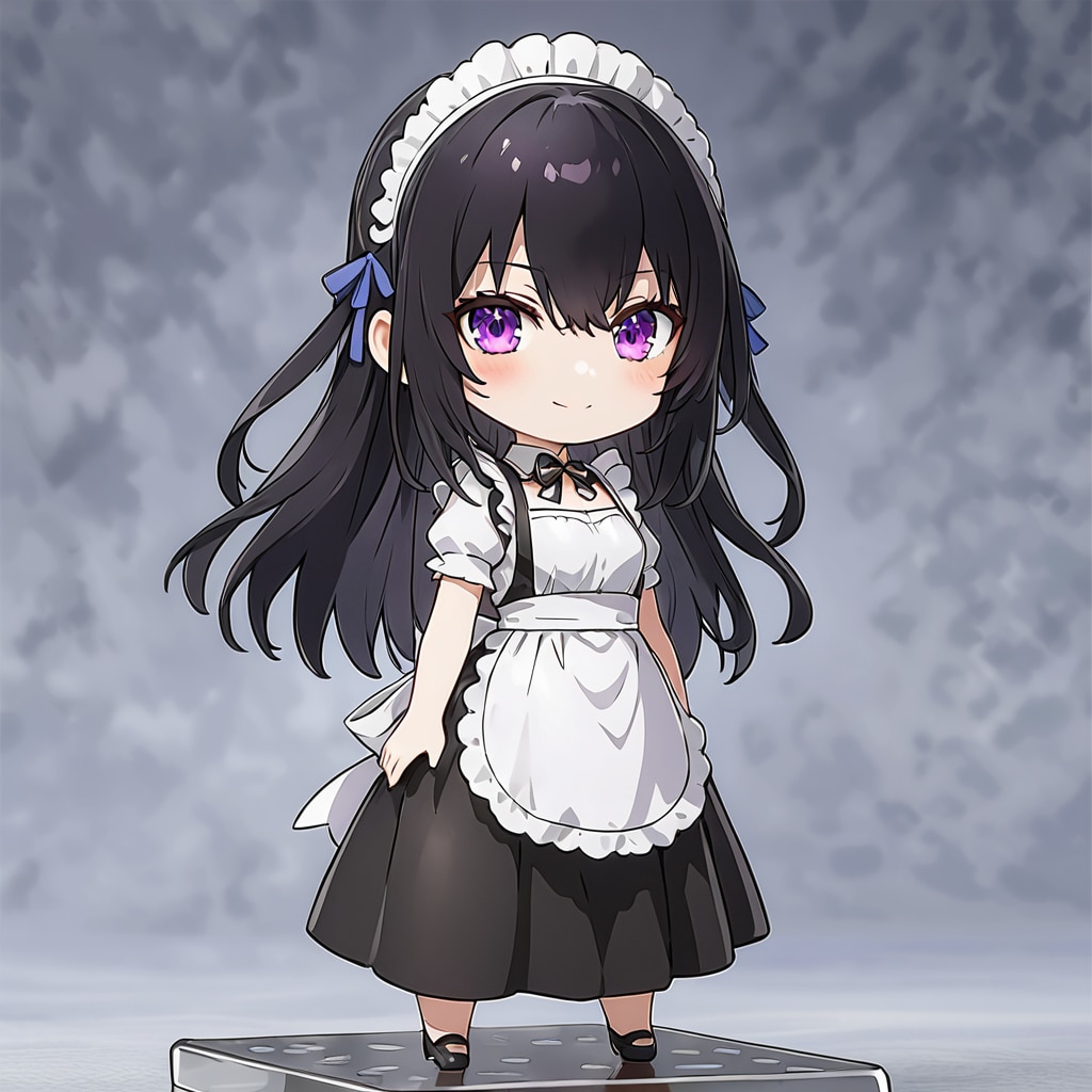 ちびメイド黒姫 | の人気AIイラスト・グラビア